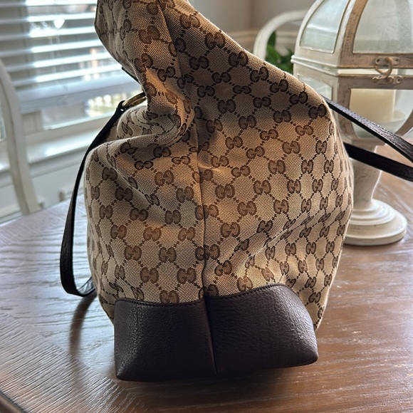 Gucci GG monogram canvas tote bag with COA - Picture 15 of 17